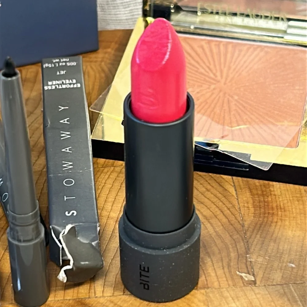 NWT Bundle of Bite, Estee Lauder, Stowaway, Jesse’s Girl, and eye lashes